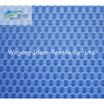 Polyester Check Jacquard Oxford Fabric For Luggage